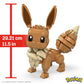 MEGA Pokémon Building Toys Set Jumbo Eevee with 824 Pieces, Articulated and Poseable, 11 Inches Tall, for Kids