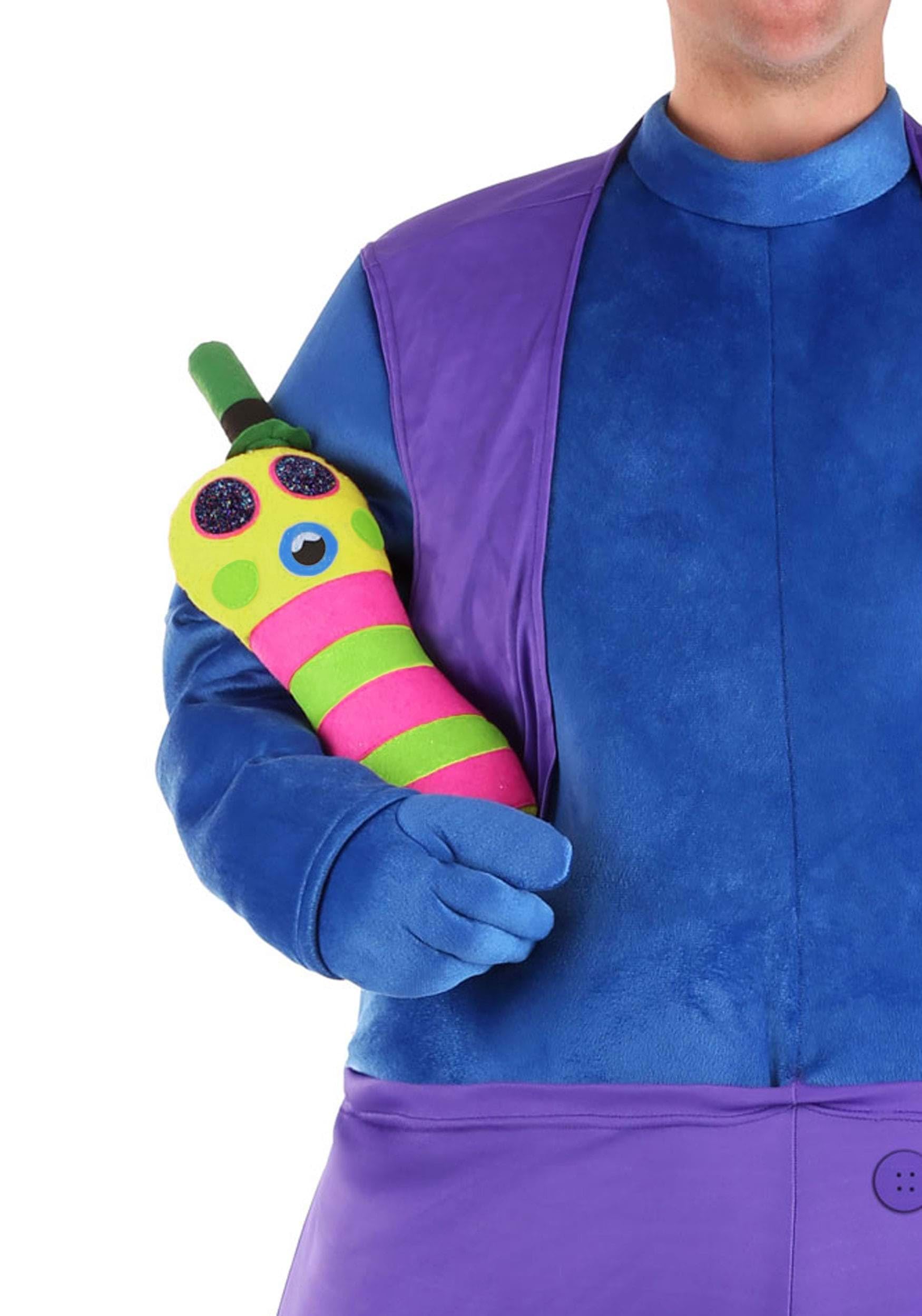 Fun Costumes Trolls Mr. Dinkles Stuffed Halloween Accessory, Biggie's Pet Worm