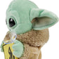 Star Wars Grogu Plush “Child on Board” Sign +Toy, 8-in Character from The Mandalorian, Soft, Collectible Cuddle Toy & Automobile Signage