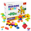 FlatGoat 208 Piece Large Building Blocks Set - Classic Big Bricks Compatible with All Major Brands, STEM Educational Toys for Kids Ages 3+, Creative