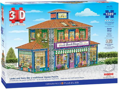 EuroGraphics - Book Shop 3D Jigsaw Puzzles