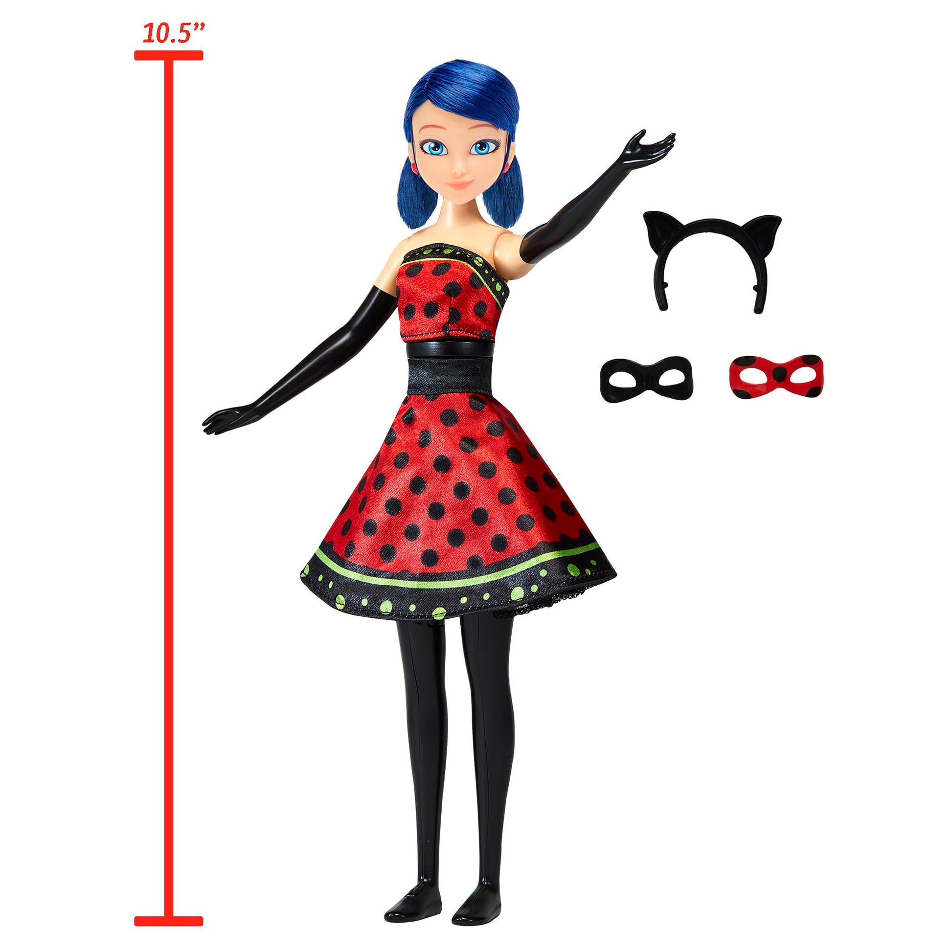 Miraculous Hero Switch Ladybug 10.5" Fashion Doll by Playmates Toys