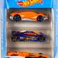 Hot Wheels 3 Car Pack, Multipack of 3 Vehicles, Instant Starter Set, Collection of 1:64 Scale Toy Sports Cars, Rolling Wheels, for Kids 3 Years & Up