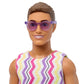 Barbie Style Fashion Dolls Set, Beach Inspired Looks