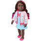 Outfit OG - Shine All Day - Blue Dress with Sequins for 18 Inch Doll