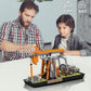 Mould King 17087 Oilfield Movable Building Sets, Engineering Display Model with Battery & Motor, Oil Source Technology Construction Blocks