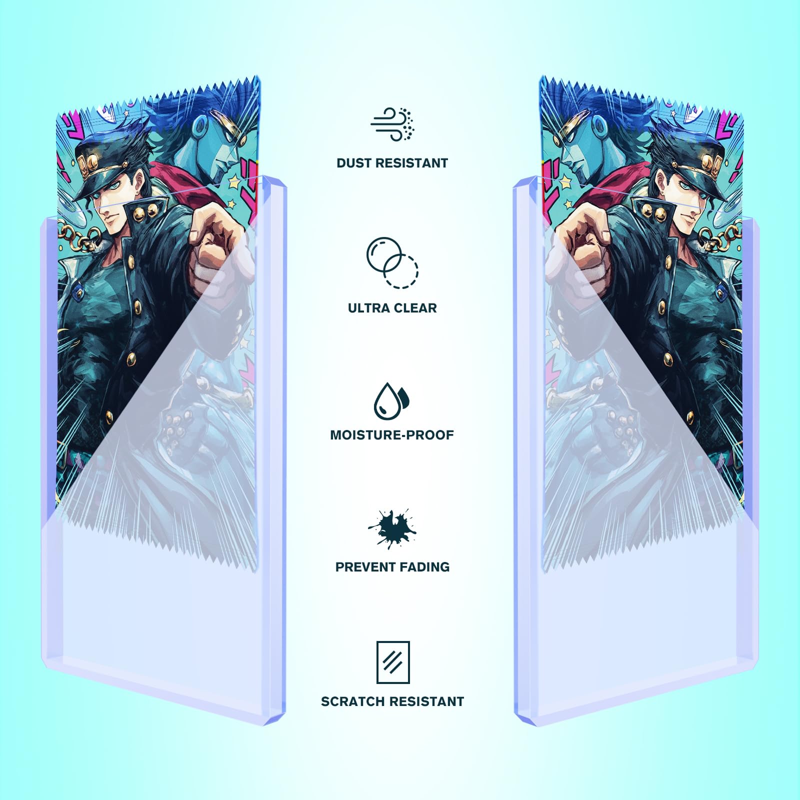 Card Archiver Booster Pack Topload Protector, Hard Top Loaders, 20 Pack