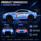 RCANGOL 1:24 RC Drift Car for Kids,4WD 2.4GHz 28KM/H High Speed Remote Control Car, Racing Sport Toy Car with LED Lights,Drifting Tires?Two Batteries