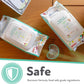 Dr. Talbot's Pacifier and Teether Wipes Naturally Inspired with Citroganix, Vanilla Milk, 48 Count, 1 Pack