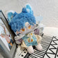 niannyyhouse 20cm Plush Doll Rabbit Ears Boy Tail 8in Humanoid Stuffed Body no Attribute Wearable Clothing Dress Up Gifts (4-with Skeleton)