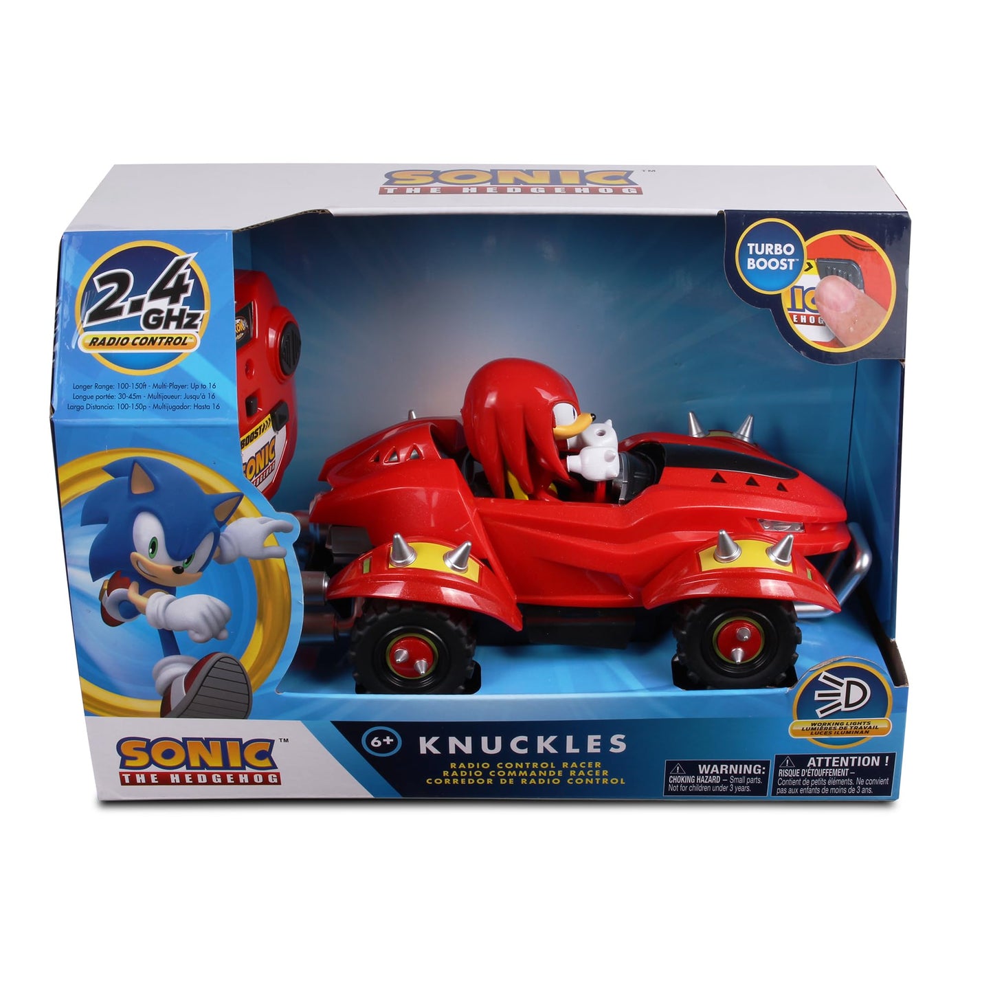 NKOK Sonic Racing CrossWorlds: Knuckles The Echidna 2.4GHz RC