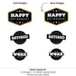 Big Dot of Happiness - Retirement Party Centerpiece Sticks, Happy Retirement | Table Toppers - Set of 15
