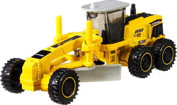 Matchbox Working Rigs 4-Pack, Set of 4 Toy Construction Trucks & Equipment with Moving Parts (Styles May Vary)