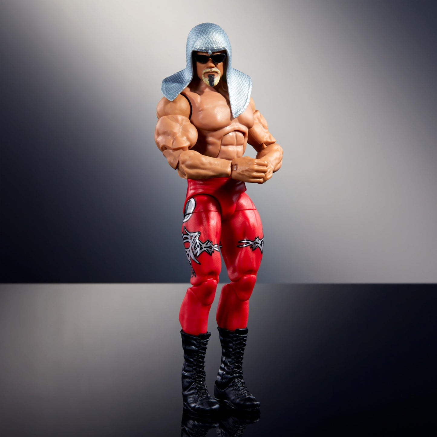Mattel WWE Elite Action Figure & Accessories, 6-inch Collectible Scott Steiner with 25 Articulation Points, Life-Like Look & Swappable Hands