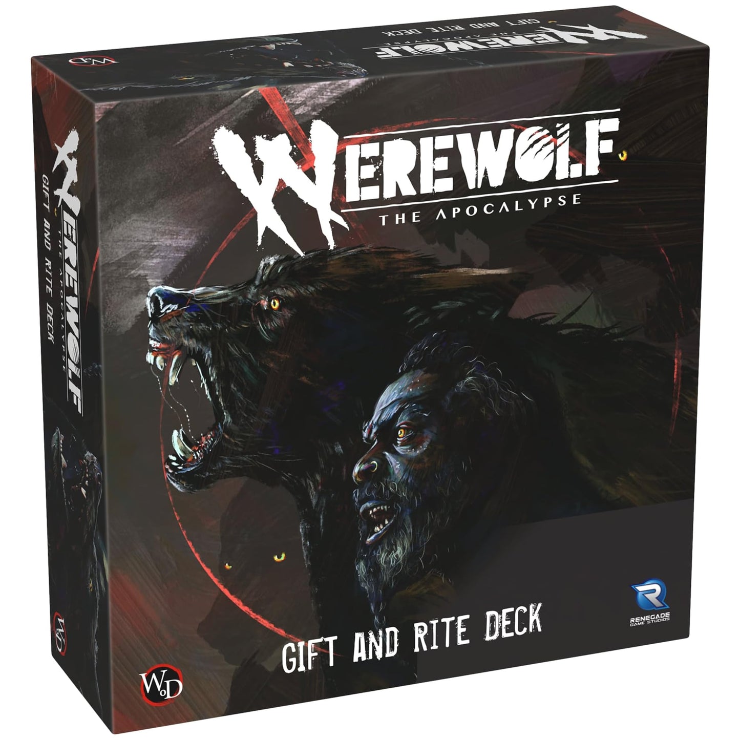 Renegade Game Studios Werewolf: The Apocalypse Gift & Rite Deck, Quick Reference Cards Expansion