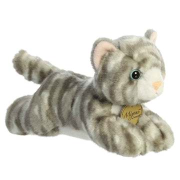 Aurora - Miyoni - 8" Grey Tabby Cat