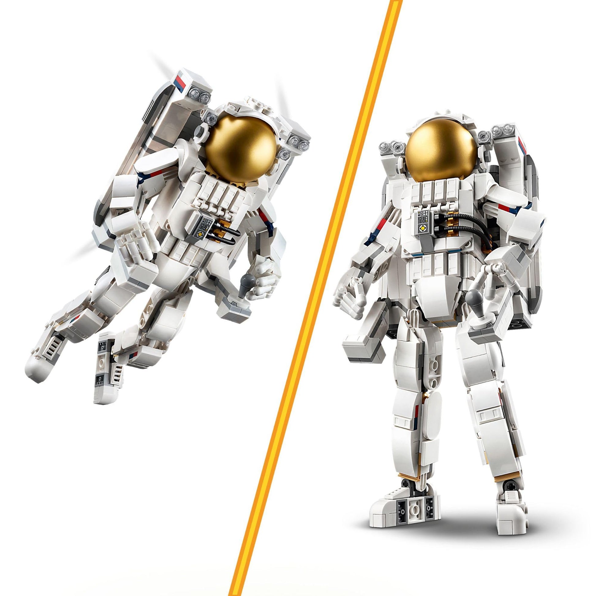 LEGO Creator Space Play Pack Building Toys Set - Space Toys for Kids, Boys & Girls, Ages 9+ - 6 Building Options Including an Astronaut, Spaceship, &
