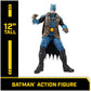 DC Comics Batman, Batman Action Figure, 12-Inch