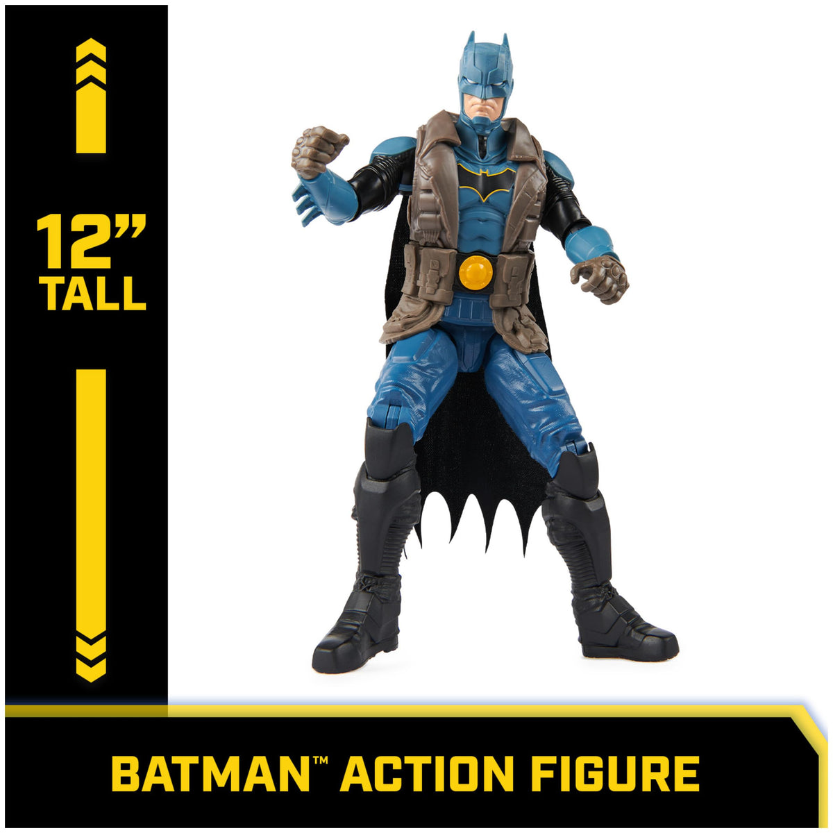 DC Comics Batman, Batman Action Figure, 12-Inch