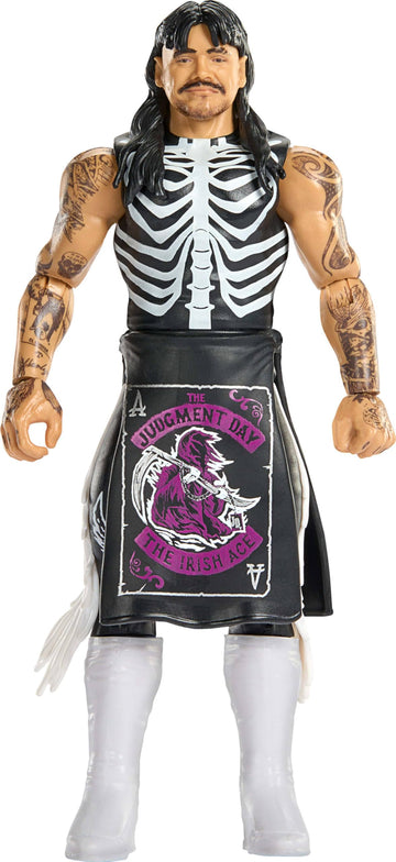 Mattel WWE “Dirty” Dominik Mysterio Action Figure, Main Event Series #160, 6-inch Collectible Superstar with 14 Articulation Points & Life-Like Look