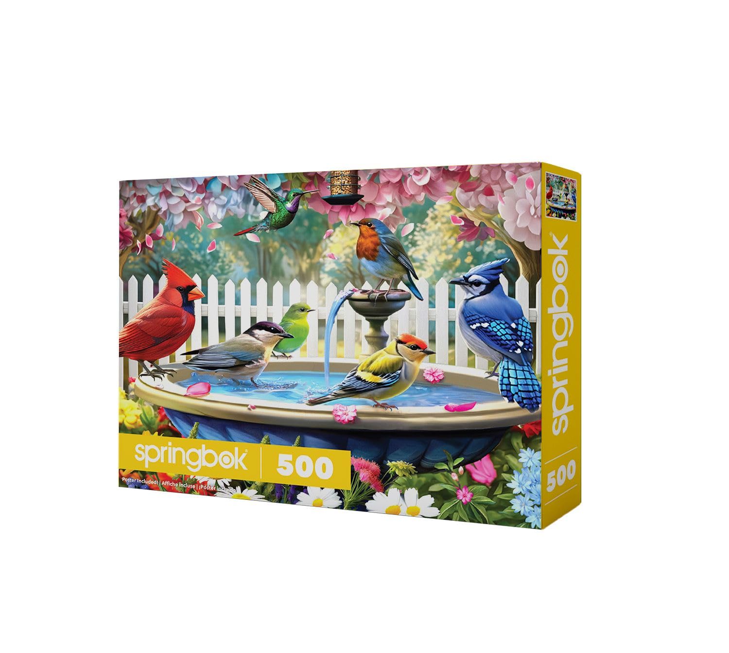 Springbok Birds of Spring 500 Piece Jigsaw Puzzle for Adults