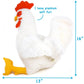 TigerHart Heidi The Hen - 16 Inch Large Chicken Stuffed Animal Plush Rooster