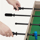 Amazon Basics 48-Inch Foosball Table Soccer Game Room Size with 4 Balls and 2 Cupholders, Oak