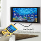 JAFATOY Retro Handheld Games Console for Kids/Adults, 168 Classic 8 Bit Games 3 inch Screen Video Games with AV Cable Play on TV (Yellow)