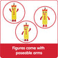 hand2mind Numberblocks Friends One to Five, Action Figure Set, Toy Figures & Playsets, Small Figurines for Kids, Counting Blocks, Numbers
