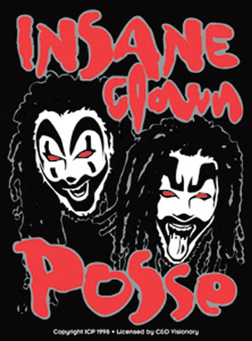 Licenses Products Insane Clown Posse Sticker
