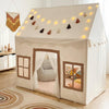 Play Tent with Mat, Star Light, Large Kids Playhouse with Windows Easy to Wash, Indoor and Outdoor Play Tents for Kids, Little Dove Toys for Girls