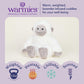 warmies Microwavable & Weighted Stuffed Animals, Yeti - Heated Stuffed Animal Plushie for Warmth & Comfort - Cute Soft Plush Toys for Adults