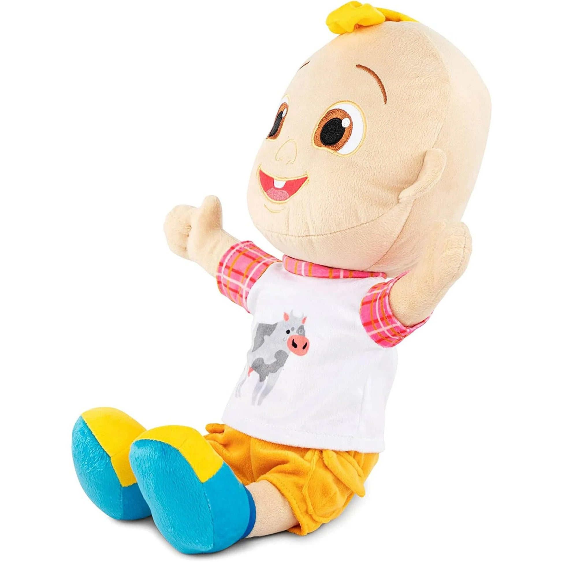 Jay Franco Cocomelon Soft Plush Pillow Buddy, Kids Bedroom Character Pillow, Polyester, Green
