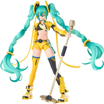 BLOKEES - Fantastics Series Hatsune Miku - Vivid Echoes - Model Kit - Assembly Required - No Tools - No Cutting - No Paint - No Glue - Age 14+