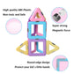 Tolnetr Magnetic Tiles Toys, Castle Magnetic Building Blocks Toys for 3 Year Old Girl Gifts, Montessori Toddler Gifts for 3 4 5 6 7 Year, Construction