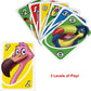 Mattel Games UNO Junior Card Game with 45 Cards, Gift for Kids 3 Years Old & Up