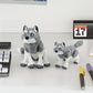LehuoMaker 3D Printed Animals Wolf, Flexible Articulated Poseable 3D Printed Animals - Fidget Desk Pets Gift Classroom Rewards Toys