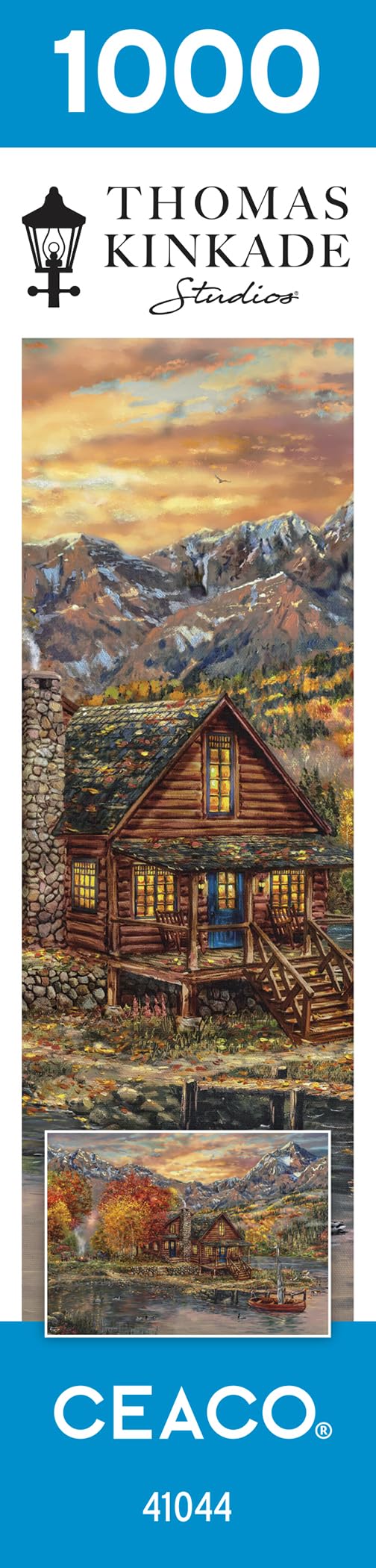 Ceaco - Thomas Kinkade A Perfect Fall Day - 1000 Piece Puzzle for Adults