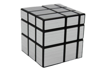 MESHIKAIER Professional 3x3x3 Silver Magic Mirror Cube Speed Puzzle Cube