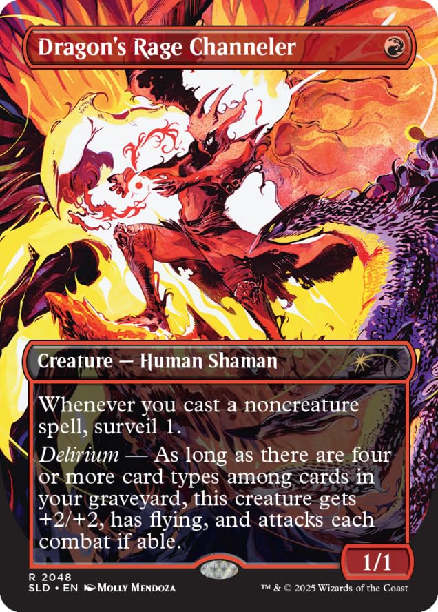 Magic the Gathering Secret Lair Everything is On Fire (Foil)
