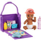 Barbie Skipper Babysitters Inc Doll & Accessories, Feeding & Bath Set with Color-Change Baby Doll, Tub & Accessories