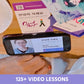 COREALL Korean Language Learning Bundle - Hangul Flash Cards & Travel Expressions - Beginner's Korean Gifts with Digital Book (Enhanced)