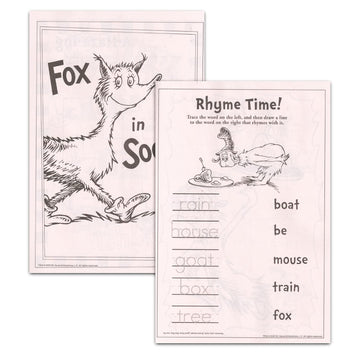 Dr. Seuss Coloring Book Bundle Activity Set - 4 Pack Dr Seuss Craft Kit Featuring Horton Hears a Who, The Cat in The Hat, and Green Eggs and Ham