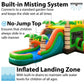 TentandTable Giant Inflatable Bounce House w/Water Slide, Tropical Jungle