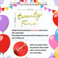 Twenty Fine Cake Topper - Gold Acrylic 25th Birthday Cake Decoration, Funny Twenty Five Cake Sign, Reusable Cake Topper for Men & Women Party Supplies