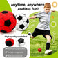 2 Pack Soft Soccer Footbags, Juggling Balls for Foot Coordination, Lightweight Mini Kick Balls for Teens & Adults, Helps Improve Agility