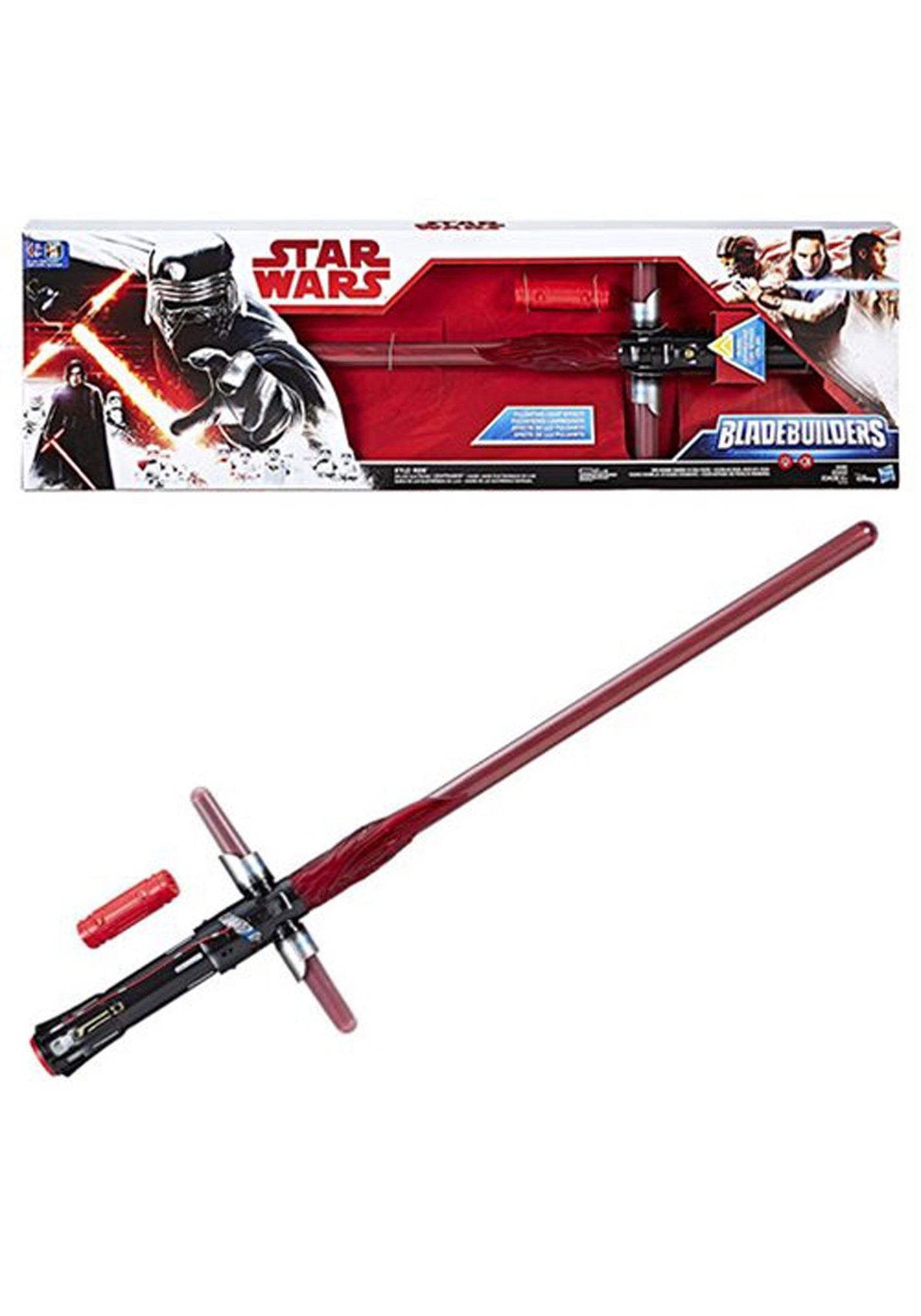 STAR WARS Bladebuilders Kylo Ren Deluxe Electronic Lightsaber