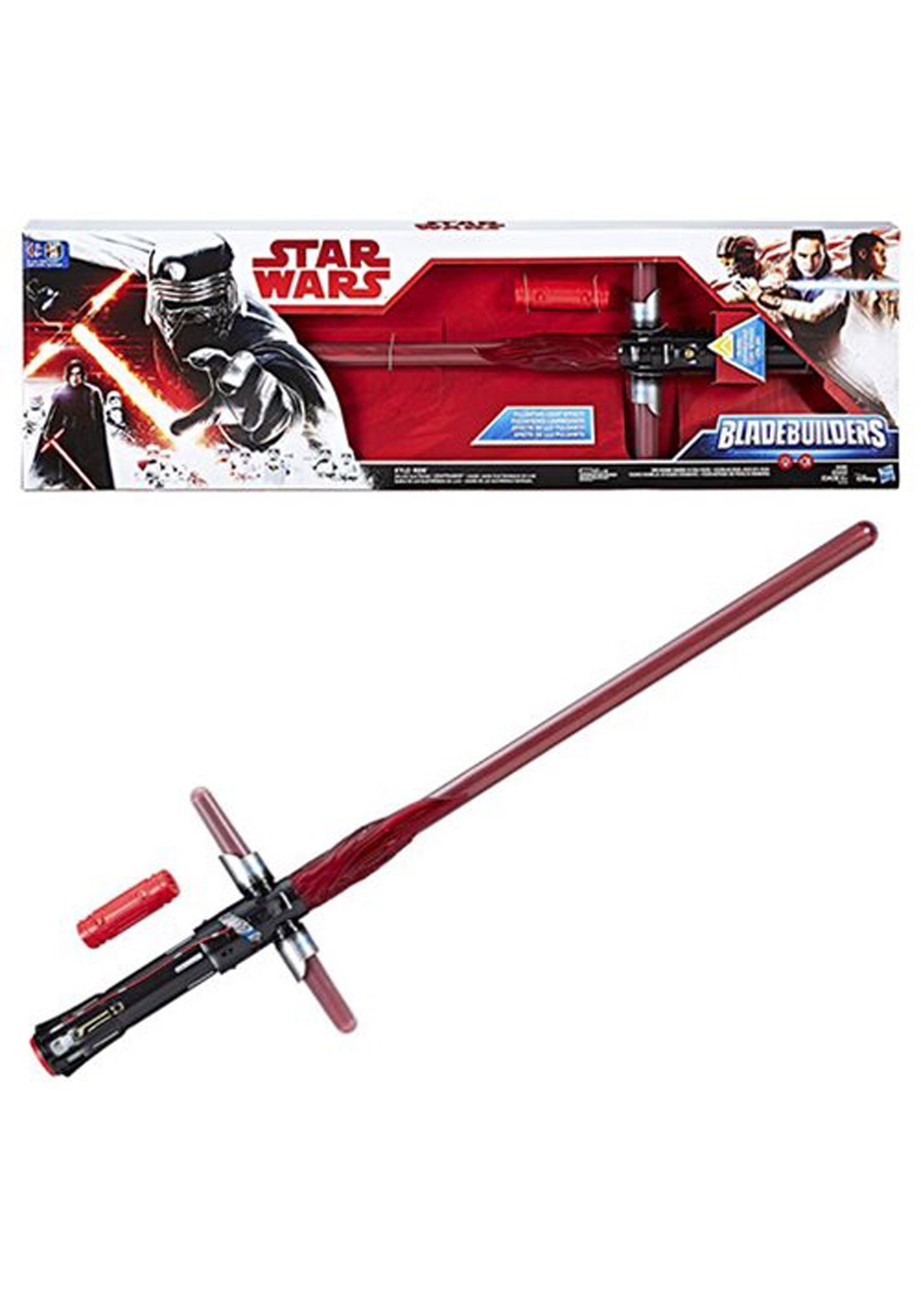 STAR WARS Bladebuilders Kylo Ren Deluxe Electronic Lightsaber