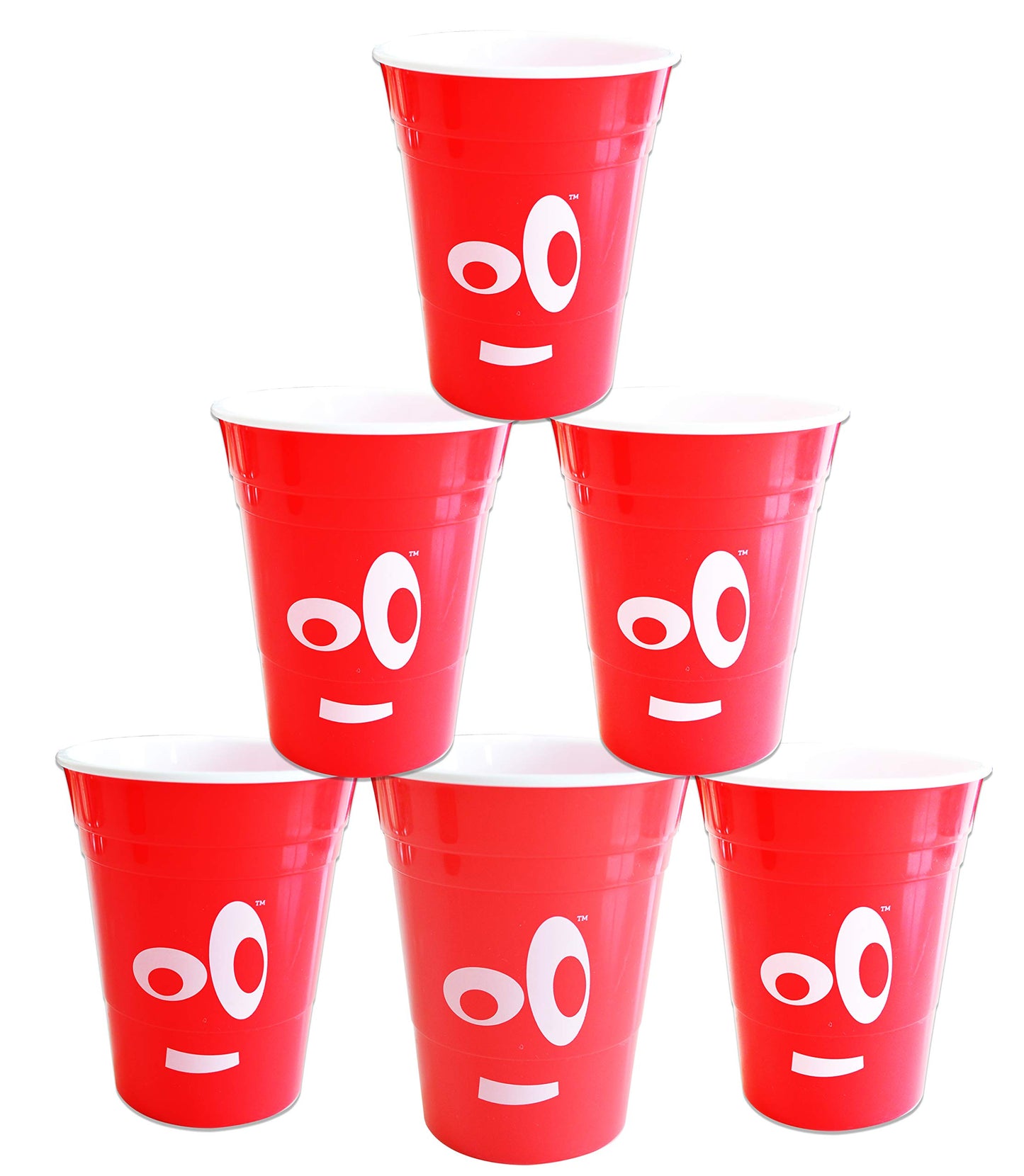 DRINK-A-PALOOZA: plastic Party Cups 16 oz hard plastic, 4 pack | Party Supplies for Adults