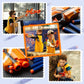 AMOSTING 100PCS Refill Darts Ammo Pack for Nerf Elite Blasters